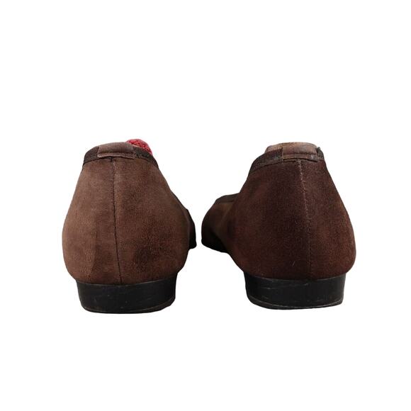 Naturalizer Shoes Womens 7 Loafer Flats Fashion Classic Career Cap Toe Leather - Picture 7 of 16